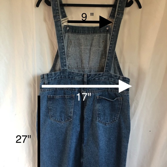 SOLD Denim dress overall - Picture 3 of 8